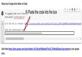 Mount your Google drive folder on Colab from google.colab import drive 8) Paste the code into the box drive.mount ('/content/gdrive') Go to this URL in a browser: ht://accounts.google.com/o/oauth2/auth?client_id=947318989803-6bn6qk8qdgf4n4g3pft Enter your authorization cod. Add folder https://drive.google.com/drive/folders/1kZ1gCnpfU0BnpdU47pLM TQ6RypDDqgw?usp=sharing to your google drive.