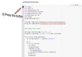 Load driving video and source image * V GD 0 i 7 import imageio import numpy as np import matplotlib.pyplot as plt import matplotlib.animation as animation 9) Press this button from skimage.transform import resize from IPython.display import HTML import warnings warnings.filterwarnings("ignore") source_image = imageio.imread('/content/gdrive/My Drive/first-order-motion-model/02.png') driving_video = imageio.mimread('/content/gdrive/My Drive/first-order-motion-model/04.mp4') #Resize image and video to 256x256 source_image = resize(source_image, (256, 256))[..., :3] driving_video = [resize(frame, (256, 256))[..., :3] for frame in driving_video] def display(source, driving, generated=None): fig = plt.figure (figsize=(8 + 4 * (generated is not None), 6)) ims = [] for i in range(len(driving)): cols = [source] cols.append (driving[i]) if generated is not None: cols.append(generated[i]) im = plt.imshow(np.concatenate(cols, axis=1), animated=True) plt.axis ('off') ims.append([im])
