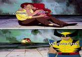 Sad Wolverine seeing jean grey and cyclops kiss | Sachinxdeadpool Cyclops jean @sachin_x_deadpool Wolverine