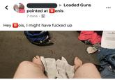 Loaded Guns •.. LIVE pointed at Benis 7 mins Hey Bois, I might have f----- up CONST TU United States of Amer Constitution of 1789 Amendinents through 15