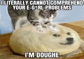 ILITERALLY CANNOT COMPREHEND YOUR E-G*RL PROBLEMS I'M DOUGHE @wildpupper