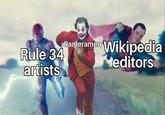 Cameramen Rule 34 artists Wikipedia teditors