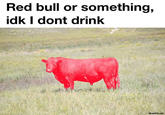 Red bull or something, idk I dont drink Memezi la.com