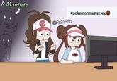 R 34 artists #pokemonmastersex @Patdarux