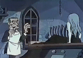Source: Mad Mad Mad Monsters (1972) (Rankin/Bass)

For her face:

!https://i.kym-cdn.com/photos/images/original/001/893/814/f77.gif!