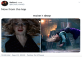 Selina | ɔuNg @ECNALHANID Now from the top make it drop 10:26 AM · Sep 22, 2020 · Twitter for iPhone >