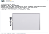 Jaylah @deathbytang 000 Replying to @AynRandPaulRyan Whiteboard: $10 Marker: $0 (included) Katie Porter: $0 (whatever she makes it isn't enough, going with zero since she can't be bought) Look on CEO faces when hit with whiteboard treatment: PRICELESS 2:09 PM · Sep 30, 2020 · Twitter Web App