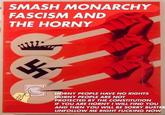 SMASH MONARCHY FASCISM AND THE HORNY HORNY PEOPLE HAVE NO RIGHTS HORNY PEOPLE ARE NOT PROTECTED BY THE CONSTITUTION IF YOU ARE HORNY I WILL FIND YOU AND THEN YOU WILL BE SORRY BUSTER UNFOLLOW ME RIGHT F------ NOW