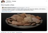 『らせん』 Screwy @Screvvy the mystic chex oldeuropeanculture @serbiaireland · Oct 13 Anyone hungry? A bowl of 4000-5000 years old Assyrian tablets, with letters, contracts and receipts...en.wikipedia.org/wiki/Old_Assyr... Show this thread 10:29 PM · Oct 13, 2020· TweetDeck >