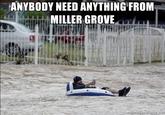 ANYBODY NEED ANYTHING FROM MILLER GROVE memegenerator.net