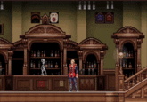 Give Me a Drink, Bartender (Castlevania GIF)