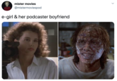 mister movies @mistermoviespod e-girl & her podcaster boyfriend