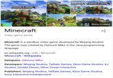 She did create minecraft.