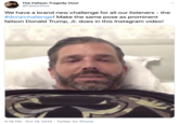 The Failson Tragedy Hour @FailsonPod We have a brand new challenge for all our listeners - the #donjrchallenge! Make the same pose as prominent failson Donald Trump, Jr. does in this Instagram video! 4:18 PM · Oct 19, 2020 · Twitter for iPhone