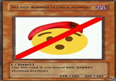 AMN NO RED BARRED PLONGA-PLONGO E [/ EFFECT) Use this card if you found RED BARRET PLONGA-PLONGO ATK/ 00 DEFI CO