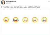 Radek Błędowski 000 @RKBDI If you like new Gmail logo you will love these :)