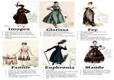WORTH PARIS LUCRES Jrelly hal I50° Jur Mosk Cau k made peua dilk afterue 6201. l ardinal Vouh S TED DE DESS 894 89% Imogen Clarissa Fey • Expensive wine in a teacup Cats hiding in skirts and hat Fills up dancing card with fake Absinthe in a cordial glass Singing to birds at her window • Having a jolly time Secretly full of existential dread Straight liquor, but in a cut crystal goblet Fleet of tiny dogs all named Bonbon names Self-isolation is honestly a bit of Silently screaming all day Hasn't changed out of this gown since she put it on in February a relief RIS LONDRES with afteruo dseerg Lonty Combidaixo yor ovrume ar nith Hack lar ou pelicol fo max e 60° 900. arentelle. PRIERE BE RENTOTE Fannie 1009.J. Euphronia Maude Lemon water, sprig of mint One cat, practically married Embracing underthings only lifestyle Wanders around petting cat who is actually a possum Hip flask Animals are for those with actual Ran out of liquor last week Big dog that might be a wolf Hiding knives in her corset Jack London fangirl hearts and emotions Was prepared for this and told all it was going to happen The sight of daffodils makes her you cry