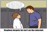 Stephen$ ping 172.217.164. PING 172.217.164.110: 56 data byt ping: sendto: No route to host ping: sendto: No route to host Request timeout for icmp_seg 0 ping: sendto: No route to host Request timeout for icmp_seq 1 ping: sendto: No route to host uest timeout for icmp_seg sendto: No route t Stephen forgets he isn't on the internet 10 10 10