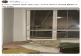 itsmegan @megan80108752 If your blinds look like this, don't worry about Biden's tax plan. 5:14 PM · Nov 3, 2020 · Twitter for iPhone
