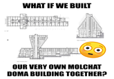 WHAT IF WE BUILT @ STRHI POSTING 2. NP REZ PRIEČNY REZ POZDĽŽNY OUR VERY OWN MOLCHAT DOMA BUILDING TOGETHER?