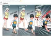 Posted by u/CryptoBitCoinUSD 6 months ago 2.1k Hopium Hoping for 3K Hoping for 5K BTC 6666 Ohh F---! BTC 7200 BTC 8000