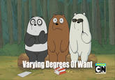 Varying Degrees Of Want PREMIERE CARTOON NETWORK