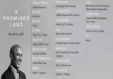 ARETHA FRANKLIN FRANK SINATRA SADE It Suspends Due Proccess Was Gonna Cut Social Security I Killed Americans В.В. KING (Before Bernie Stopped Me) A GLORIA ESTEFAN CitiBank Appointed My Cabinet STEVIE WONDER By Drone PROMISED I Deported More Immigrants Than Trump BEYONCE FLEETWOD MAC LAND I Lied I Bailed Out The Banks STEVIE WONDER ΒΕΥΟNΟE JAY-Z I Also Put Kids in Cages PLAYLIST About Flint's Water Not the Homeowners U2 BOB DYLAN JOHN COLTRANE Really I Was At War 8 Years I Fought Against a Public Option BROOKS & DUNN MILES DAVIS Even Though Dems Controlled Congress Kept the Old Wars BRUCE SPRINGSTEEN PHILLIP PHILLIPS Started New Ones ACA is Romneycare EMINEM THE BEATLES NDAA (I signed it) Octopus's Garden