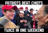 PATRIOTS BEAT CHIEFS MA GREAT AGAIN! TWICE IN ONE WEEKEND eInTheMemeTime