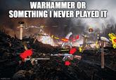 The funniest part is that its true, i never played anything warhammer and all i know its that its violent, dark, edgy and bloody, oh and more dakka and the Emperor god of mankind

My first meme, i had this idea a couple of days ago im glad i finally did it. Yes i know its an outdated meme but i didnt wanted to let the chance go waste...

Finally i wanted to dedicate this meme to Soup King, you are doing a great work with the foundation, nice job and to a more important degree the Emperor god of mankind, may he be praised wherever he is.

