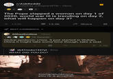 r/AskReddit Posted by u/Poptart4TW • 10mo 1 S 5 The Pope slapped a woman on day 1 of 2020, world war III is trending on day 2, what will happen on day 3? 1 123k 13.0k Share BEST COMMENTS AltheaSoultear • 10mo 76 Awards Global epidemic crisis. It just started in Wuhan, China.lt might take some time though, take a seat. - Reply 1 6.6k ak47rocks1337yt · 8mo WHAT DID YOU DO? Congratulations, you're a prophet.
