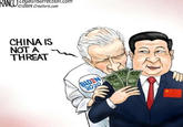 Legalinsurrection.com RANCOS2019 Creators.com CHINA IS NOT A THREAT BIDEN 2020