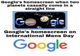 The meme is referencing the "Google Doodles":/memes/events/google-doodles which are often just seen as "virtue signaling":/memes/virtue-signalling by the company because they don't apply it universally