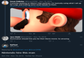 Blender Mario Model Eman Pelletier @EmanDP98 · Nov 19, 2019 Currently working on Mario's Hair particles. I'm basically using what I set up for Luigi, and making some small tweaks to them. #Mario #Nintendo #Blender3D #3DModel 27 20 107 Jace Diehl @JaceDiehl - Nov 19, 2019 Illumination should hire you for their Mario movie. So amazing. 27 RyPiral @RyPixal Replying to @JaceDiehl and @EmanDP98 Nintendo hire this man 9:01 PM - Nov 19, 2019 · Twitter for iPhone