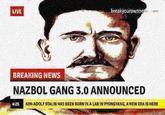 LIVE breakyourownne ate BREAKING NEWS NAZBOL GANG 3.0 ANNOUNCED 4:21 KIM-ADOLF STALIN HAS BEEN BORN IN A LAB IN PYONGYANG, A NEW ERA IS HERE