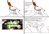 Don't do it fam! Look at this! Hard to believe that was almost 20 years ago.. Part 6 Anime JOJOD Bizarro Advent