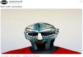 (as) adultswim 000 @adultswim RIP MF DOOM 2:35 AM · Jan 1, 2021 · Twitter for iPhone