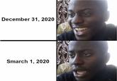 December 31, 2020 Smarch 1, 2020