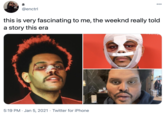@enctrl this is very fascinating to me, the weeknd really told a story this era