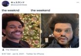 000 @oxcyoverdose the weeknd the weekend The Weeknd 9:57 AM • Jan 6, 2021 Twitter for iPhone