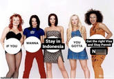 Stay in Indonesia Get the right Visa and Stay Permit WANNA YOU IF YOU GOTTA N Obumsle imgflip.com