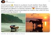 an 000 @farhancaeee Americans! ! there is a place much better than Bali, beautiful beach and very welcoming locals. It's called Parangtritis Beach in Pantai Selatan outfit is highly recommended to match the vibe of this breathtaking beach <3 Wearing green 2:03 PM Jan 18, 2021 · Twitter for iPhone