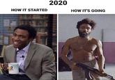 2020 HOW IT STARTED HOW IT'S GOING