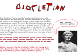 AIOFLETIAN bio: diocletian "ice to meetchu" augstus rose to emperor with special skills and was stronger than all his brothers in the legion. he serbed in the bodyguard and got given a purple coat and then refermed the empire and saved the land and forced people to pay him in bread and then retired. he split the empire up so he had more free time to grow cabbage which is why there were multiple emprers, pls stop petitining me askin why thats why, also the old gods arent faggy fuck you constantine everyone knos your a fuckin pssh... nothing personnel...galilean... persian eunoch likes: persecutin, taxing, the fronteers, jupiter, proper roman shields for true romans, salona, libations, paperwork, pax, any capital that isnt rome, court cereomony, panegyrics, reforms (cool kind not gay kind) dislikes: usurpers, churchs, ctesiphone, soldiers not turning up to work, degenerates, aper, car ausius fuck you carausius stop taking my british fleet you pirate barbarian dickhead, galerius
