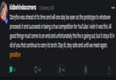 kidbehindacamera 31 January, 2021 ... Storyfire was ahead of its time and will one day be seen as the prototype to whatever proceeds it and succeeds in being a true competition for YouTube.I wish it was this. All good things must come to an end and unfortunately the fire is going out, but it stays lit in all of you that continue to carry its torch. Stay lit, stay safe and until we meet again, goodbye B 110 619 346