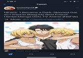 1:18 1 Tweet Crunchyroll O @Crunchyroll NEWS: 'I Became a Dark-Skinned Gal, so l Tried to Bang My Best Friend' Hentai Manga Gets TV Anime [NSFW] *+ More: got.cr/galbangbestfri. Tweet your reply