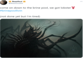 BeastSoul ... @BeastSoulArt come on down to the brine pool, we got lobster #brinepoollivin (not done yet but l'm tired) ww BEASTSDUL AT Dely ammak BrantSoulirtF gnalcom