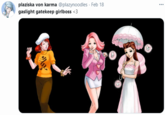 gaslight gatekeep girlboss <3 plaziska von karma @plazynoodles · Feb 18 ... gaslight gatekeep girlboss <3