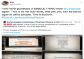 Kim ... @Kimln661 I will never purchase A SINGLE THING from @CocaCola again. This is so flat out racist, and yes, you can be racist against white people. This is b-------. #CocaColaHatesWhitePeople Karlyn supports banning critical race theory in NH @DrKarlynB · Feb 19 BREAKING: Coca-Cola is forcing employees to complete online training telling them to "try to be less white." These images are from an internal whistleblower: Show this thread Q Search for skills ubjects or software My ng or skills, subjects or software Home My Learning Confronting Racism, with Robin DiAngelo Understanding what it means to be white, challenging what it means to be racist A 4206 A To be less white is to: & 381 active Confronting Racism - be less oppressive - be less arrogant - be less certain - be less defensive - be less ignorant - be more humble listen believe - break with apathy break with white solidarity Understanding What it Means to Be White, Challenging What it Means to Be Racist D O 6 K 001 / 11:02 1x O O 40 O Overview O QBA D Notebook E Transcript ta lete INSTRUCTOR RELATED TO THIS COURSE Give feedback Home My Learning Me v fronting Racism, with Robin DiAngelo A 4,28 m, with Robin DiAngelo at it means to be white, challenging what it means to be racist you can do In the U.S. and other Western nations, white people are socialized Try to be less white