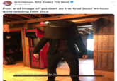Arin Hanson, Who Shakes The World @egoraptor Post and image of yourself as the final boss without downloading new pics VIRTUAL BOY (Nint Head Bucket, Keeper of the Arin BOY Ninten AL BOY