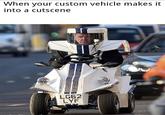 When your custom vehicle makes it into a cutscene LG62 LYF